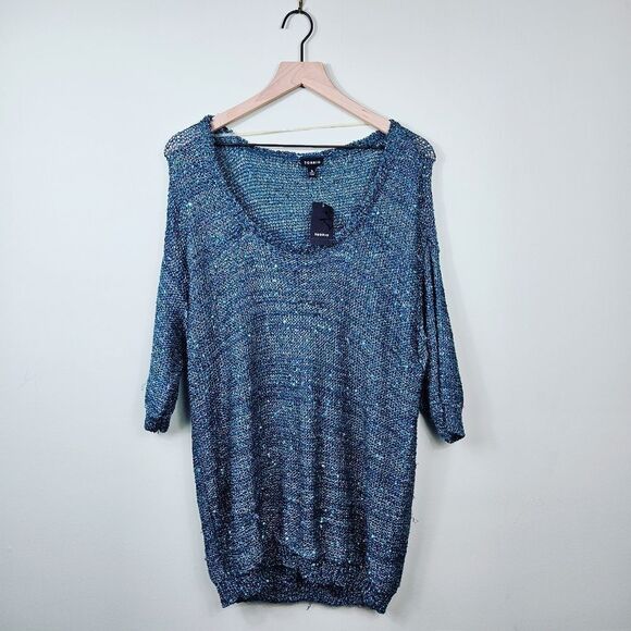 NWT Torrid 3/4 Sleeve Top. Green 3X#027 - Picture 1 of 10